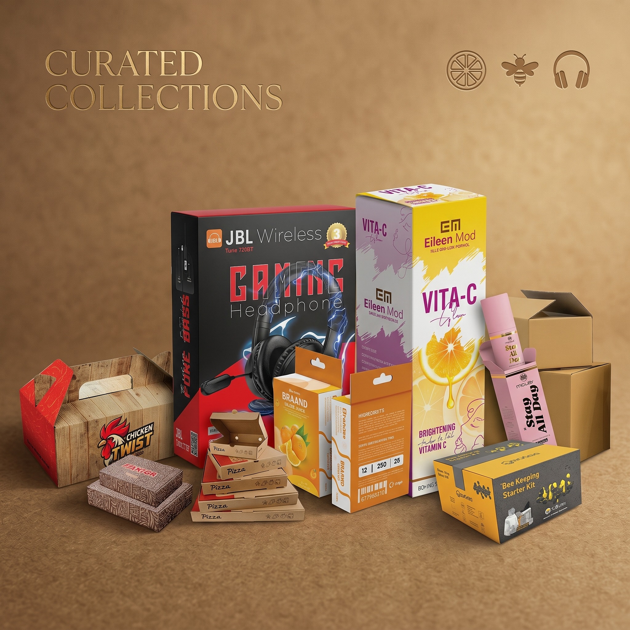 Custom packaging boxes and production planning